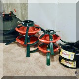 Z08. Christmas tree stands. 
